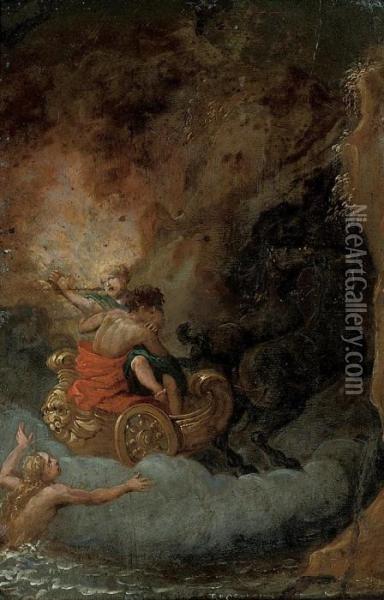 The Abduction Of Proserpine Oil Painting - Frans II Francken