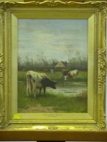 Albury Park, Surrey Oil Painting - William Frederick Hulk