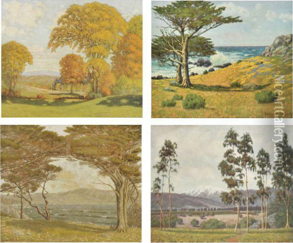 Landscape Oil Painting - Edward Burgess Butler
