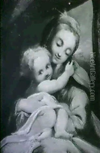 Madonna Della Scala Oil Painting -  Correggio