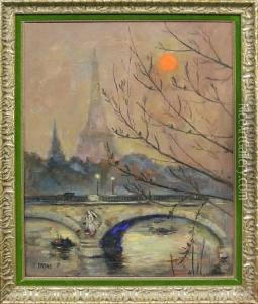 Paris Oil Painting - John Paine