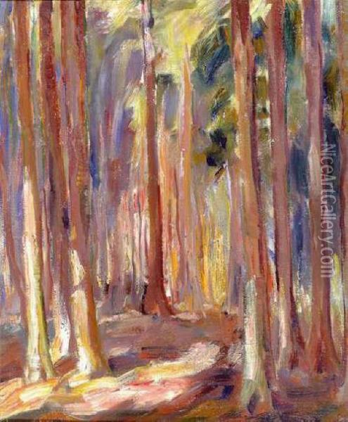 Soleil En Foret Oil Painting - Roderic O'Conor