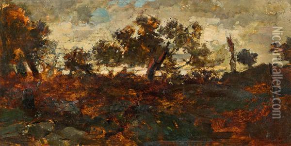 Plateau De Bellecroix Oil Painting - Theodore Rousseau