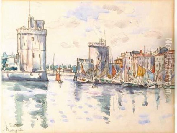 La Rochelle Oil Painting - Henri Charles Manguin