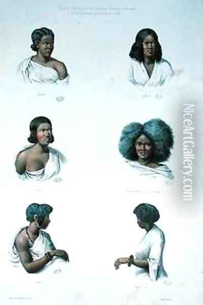 Natives of Abyssinia Oil Painting - Dillon and Vignaud