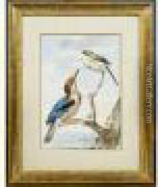Oiseaux Sur Une Branche Oil Painting - Aert Schouman