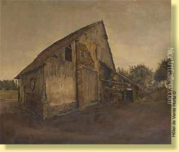 La Grange Oil Painting - Victor Uytterschaut