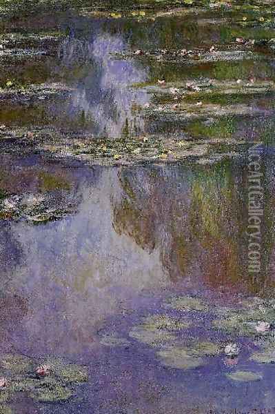 Water Lilies15 Oil Painting - Claude Oscar Monet