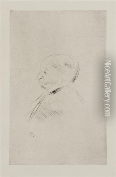 Portrait Des Monsieur X Oil Painting - Henri De Toulouse-Lautrec