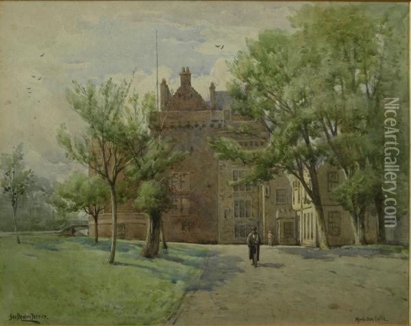 Merchiston Castle Oil Painting - George Straton Ferrier