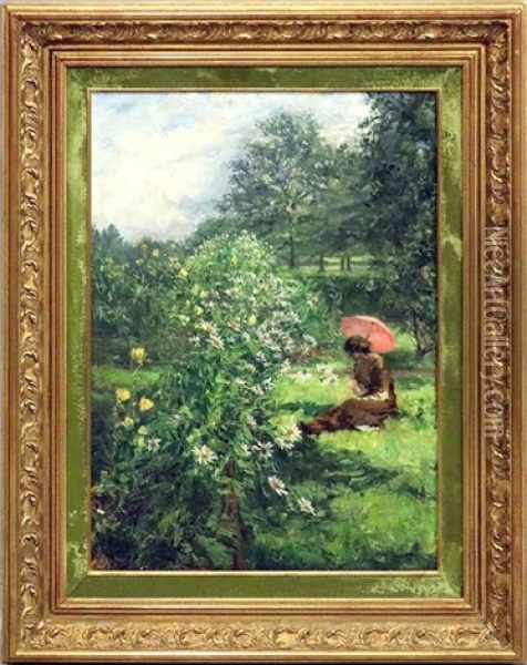 Springtime Oil Painting - William Pratt