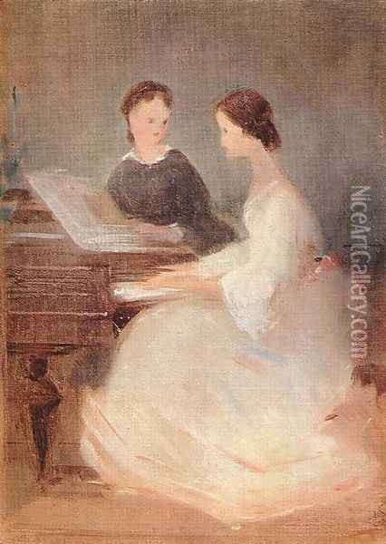 Zongoranal, 1870 Oil Painting - Geza Dosa