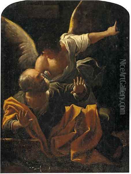 The Liberation of Saint Peter Oil Painting - Carlo Saraceni