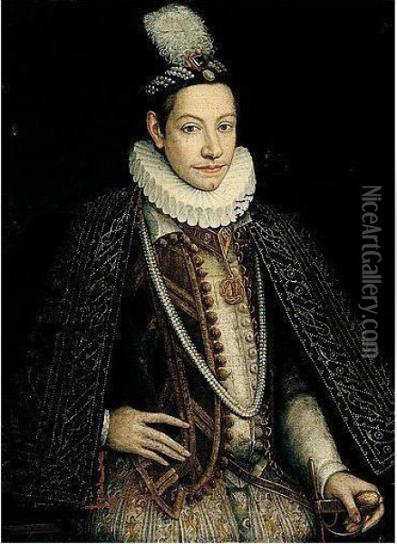 Portrait Of Carlo Emanuele I (1562 - 1630), Duke Of Savoy Oil Painting - Jan Kraeck