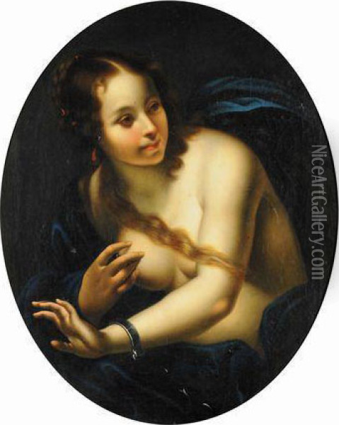 Andromeda Oil Painting - Giovanni Lega
