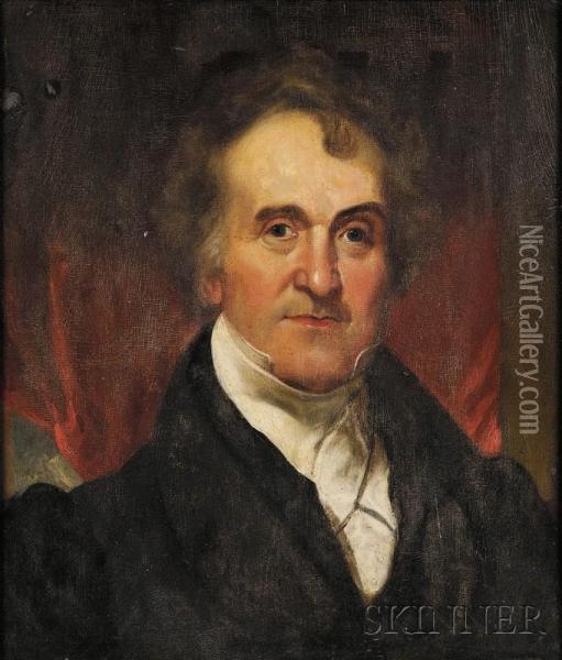 Portrait Of William Wirt, Ninth Attorney General Of The United States. Oil Painting - Henry Inman
