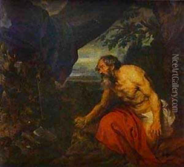 St Jerome 1615 Oil Painting - Peter Paul Rubens
