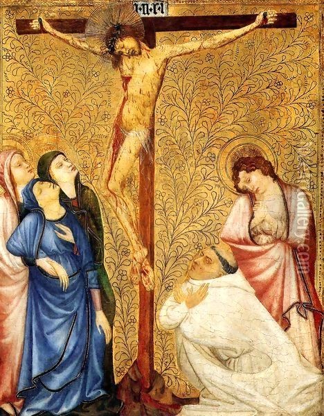 Crucifixion Oil Painting - Jean de Beaumetz