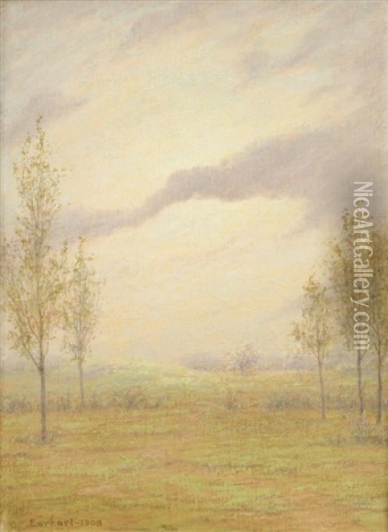 Atmospheric Landscape Oil Painting - John Franklin Earhart