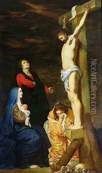Christ on the Cross Oil Painting - Richard Doyle