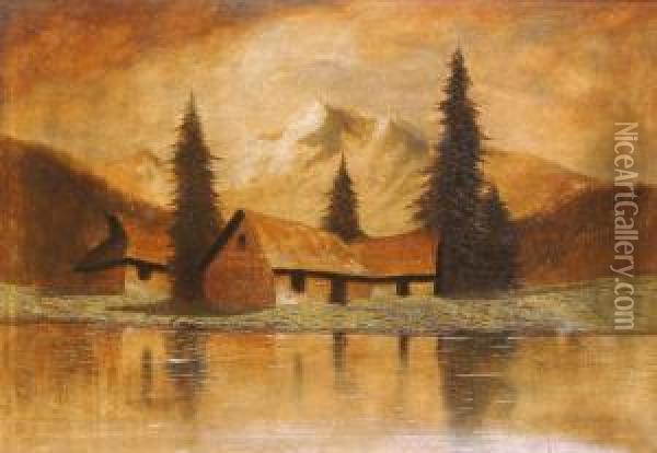 Tatrai Taj Oil Painting - Jeno Kuszka