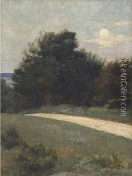 Moonlight Oil Painting - Sarah Cecilia Harrison
