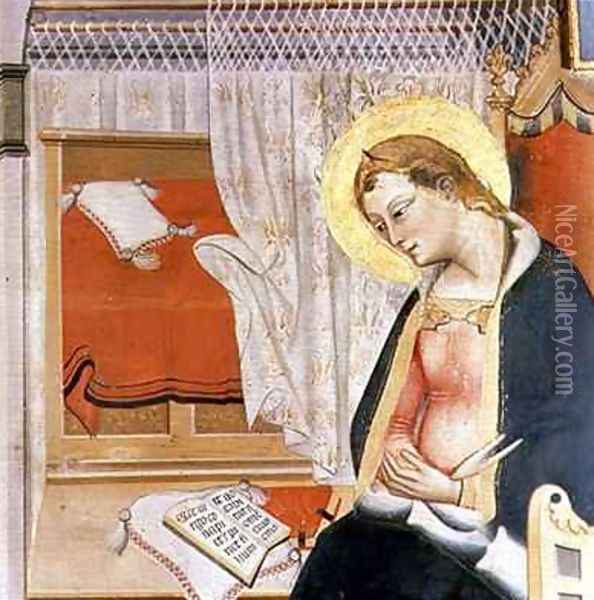 The Virgin of the Annunciation Oil Painting - Niccolo del Biondo Giovanni di