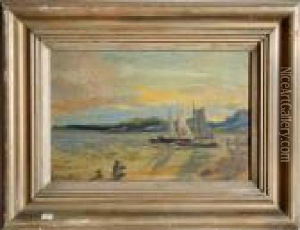 Sails In Cuba Oil Painting - Louis Michel Eilshemius