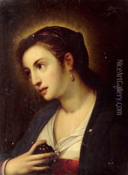 Maria Magdalena Oil Painting - Gortzius Geldorp
