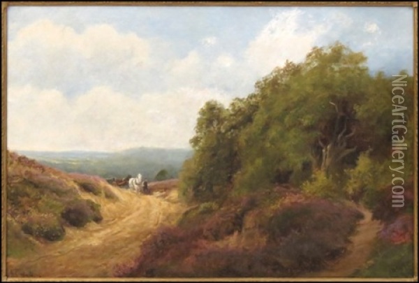 The Moreland Path Oil Painting - John Clayton Adams