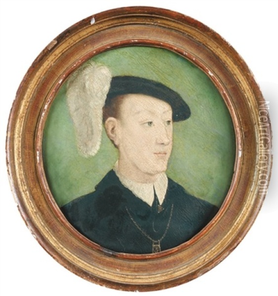 Portrait Du Dauphin Francois Oil Painting -  Corneille de Lyon