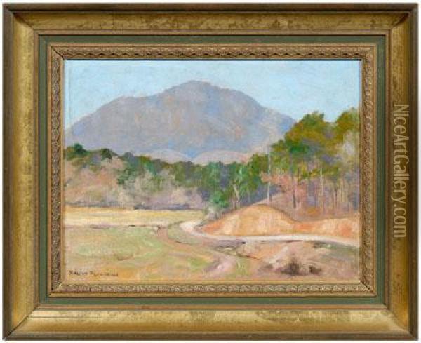 Warrior Mountain Oil Painting - Robert Pearson