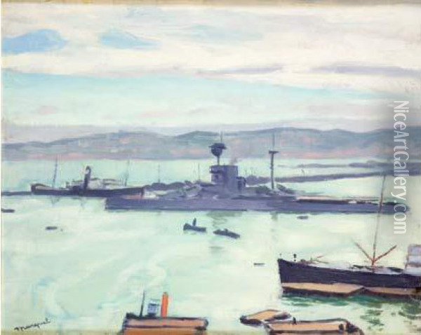 Le Port D'alger Oil Painting - Albert Marquet