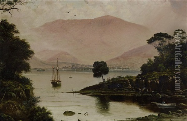 Hobart Oil Painting - Haughton Forrest