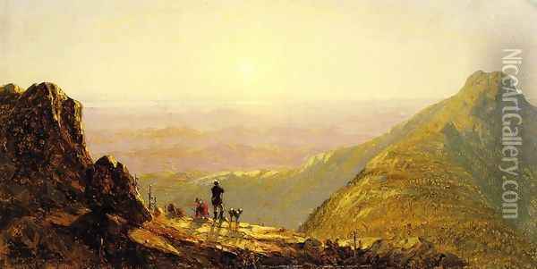 Mount Mansfield I Oil Painting - Sanford Robinson Gifford