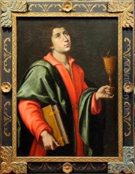 Saint Jean L'evangeliste Oil Painting - Francesco Curradi