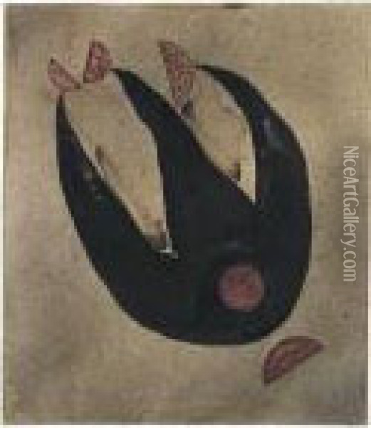 Unliebsam Oil Painting - Wassily Kandinsky