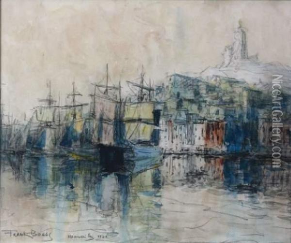 Marseille Oil Painting - Frank Myers Boggs