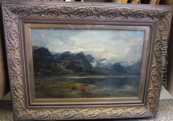 Highland River Oil Painting - Duncan Cameron