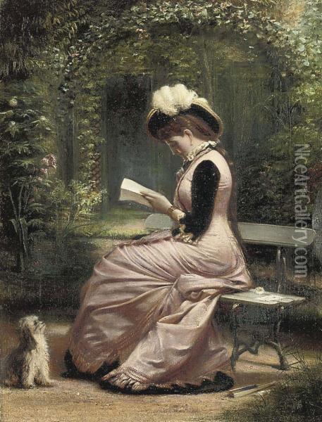 The Love Letter Oil Painting - Jessica Hayllar
