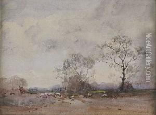 Before The Storm, Wisley Oil Painting - Edward Millington Synge