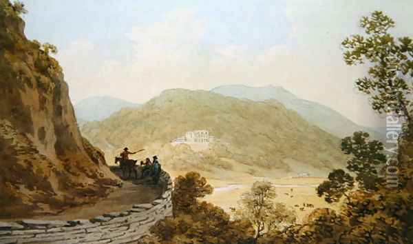 Tan y Bwlch, 1793 Oil Painting - John Warwick Smith