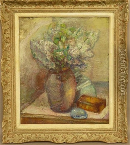 Bouquet De Fleurs Oil Painting - Pierre Laprade