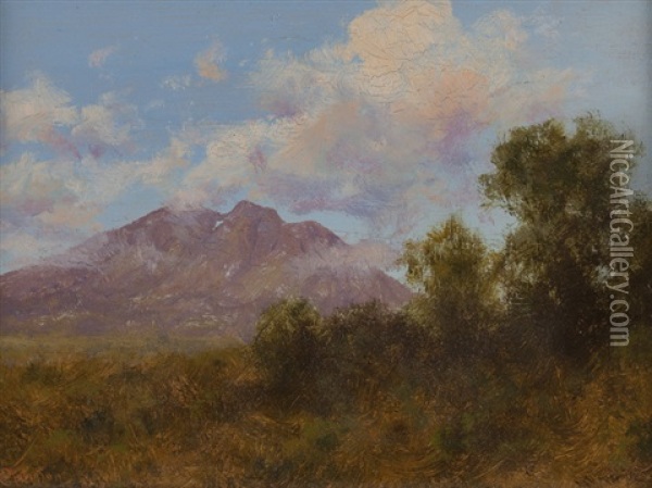 Diablo From Brentwood Oil Painting - Charles Dorman Robinson