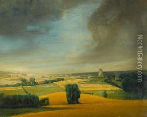Landscape Oil Painting - Valerius De Saedeleer