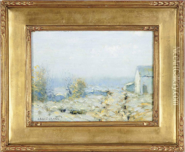 Winter Landscape Oil Painting - Bruce Crane