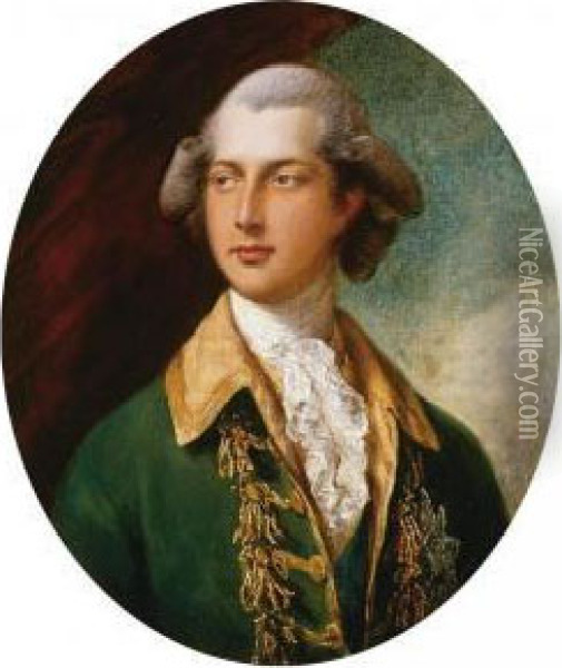 Portrait Of Henry Frederick, Duke Of Cumberland Oil Painting - Dupont Gainsborough