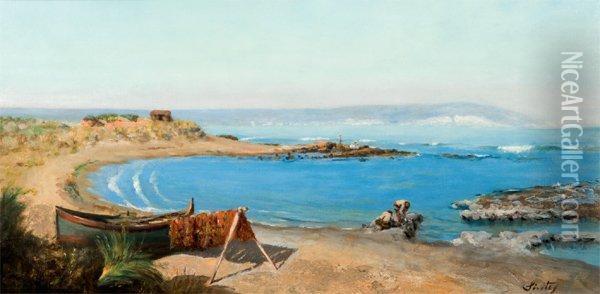 Vue D'alger Prise Du Fort De L'eau Oil Painting - Joseph Sintes