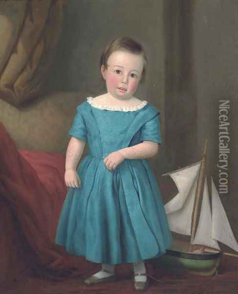 Portrait of John Henry White (B.1846) Oil Painting - English School
