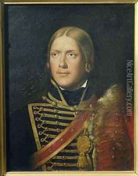 Michel Ney (1769-1815) Duke of Elchingen Oil Painting - Adolphe Brune